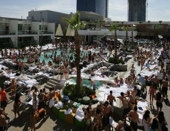 Ditch Pool Party Crowd